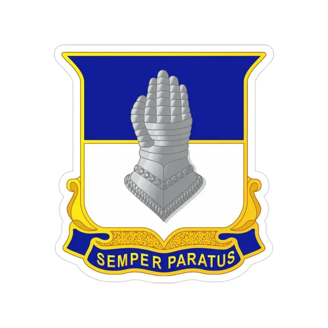 320 Cavalry Regiment (U.S. Army) Transparent STICKER Die-Cut Vinyl Decal 3 Inch - The Sticker Space