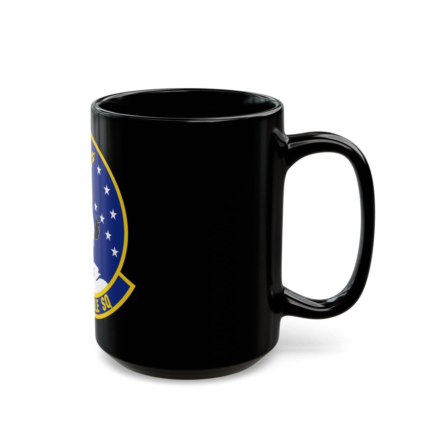 320 Missile Squadron AFGCS (U.S. Air Force) Black Coffee Mug-The Sticker Space