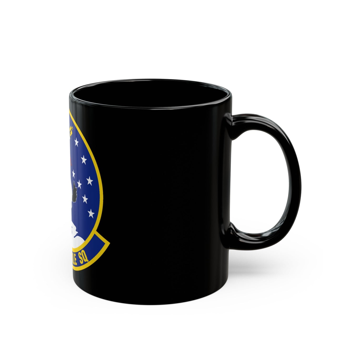 320 Missile Squadron AFGCS (U.S. Air Force) Black Coffee Mug-The Sticker Space