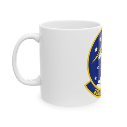 320 Missile Squadron AFGCS (U.S. Air Force) White Coffee Mug-The Sticker Space