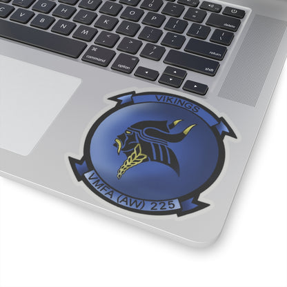 VMFAAW 225 Marine All Weather Fighter Attack Squadron 225 (USMC) STICKER Vinyl Kiss-Cut Decal