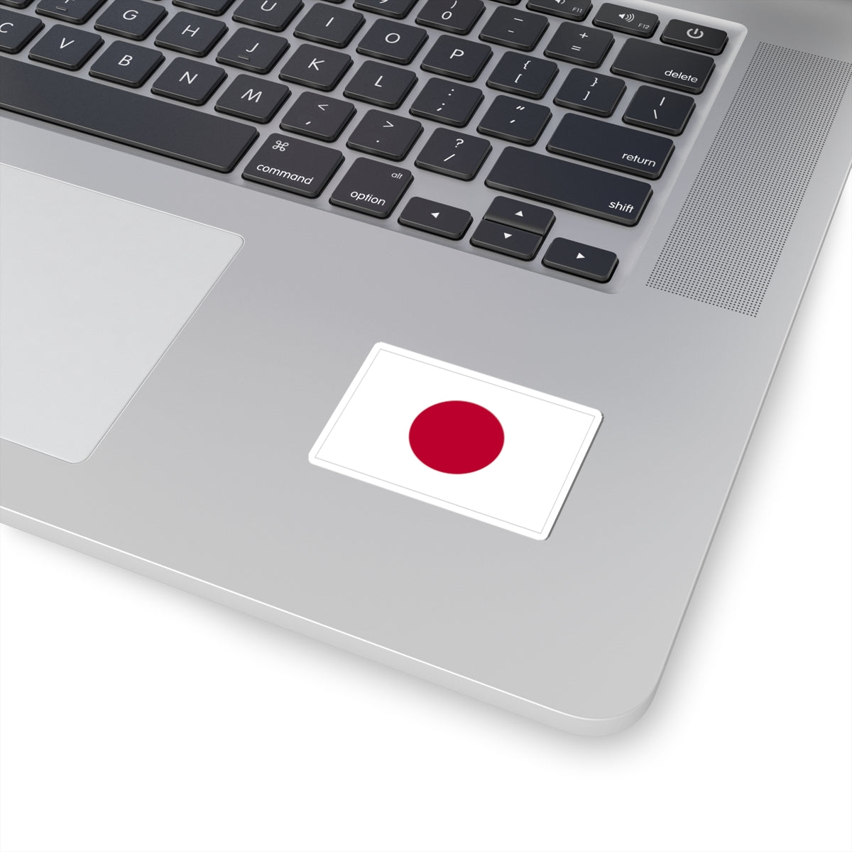 Flag of Japan with border (Japan) STICKER Vinyl Kiss-Cut Decal