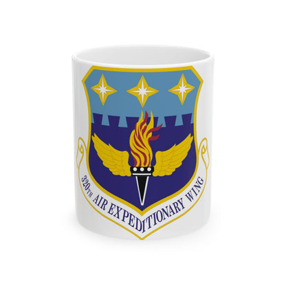 320th Air Expeditionary Wing (U.S. Air Force) White Coffee Mug-11oz-The Sticker Space