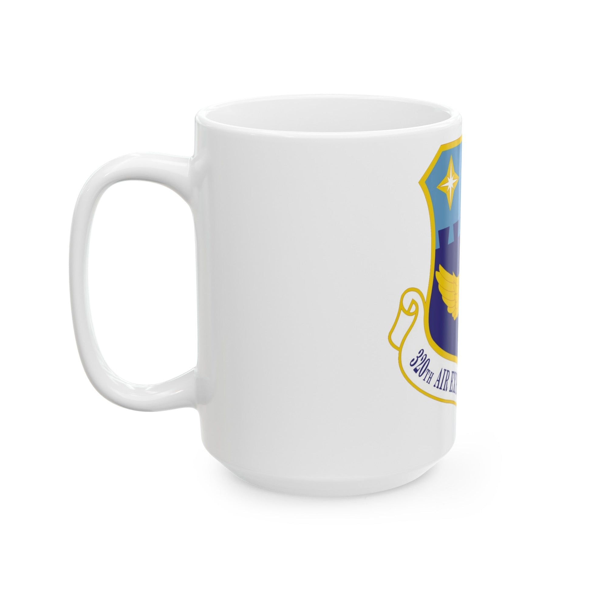 320th Air Expeditionary Wing (U.S. Air Force) White Coffee Mug-The Sticker Space