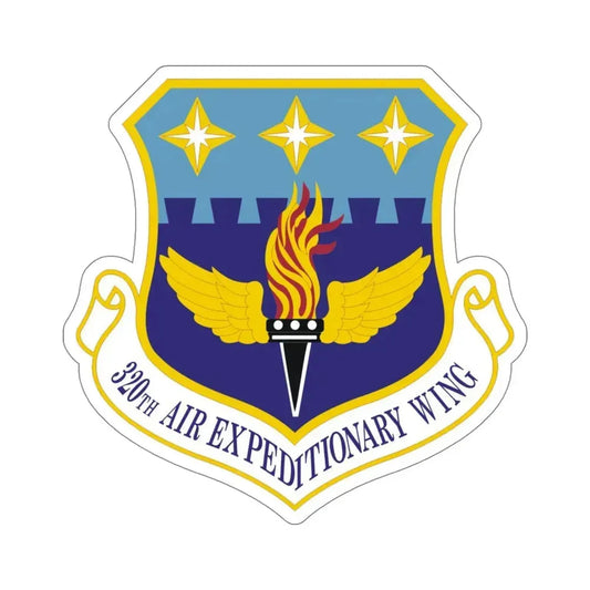 320th Air Expeditionary Wing (U.S. Air Force) STICKER Vinyl Die-Cut Decal 6 Inch - The Sticker Space