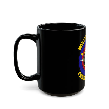 321 Air Mobility Operations Squadron (U.S. Air Force) Black Coffee Mug-The Sticker Space