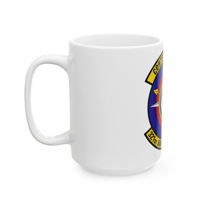 321 Air Mobility Operations Squadron (U.S. Air Force) White Coffee Mug-The Sticker Space
