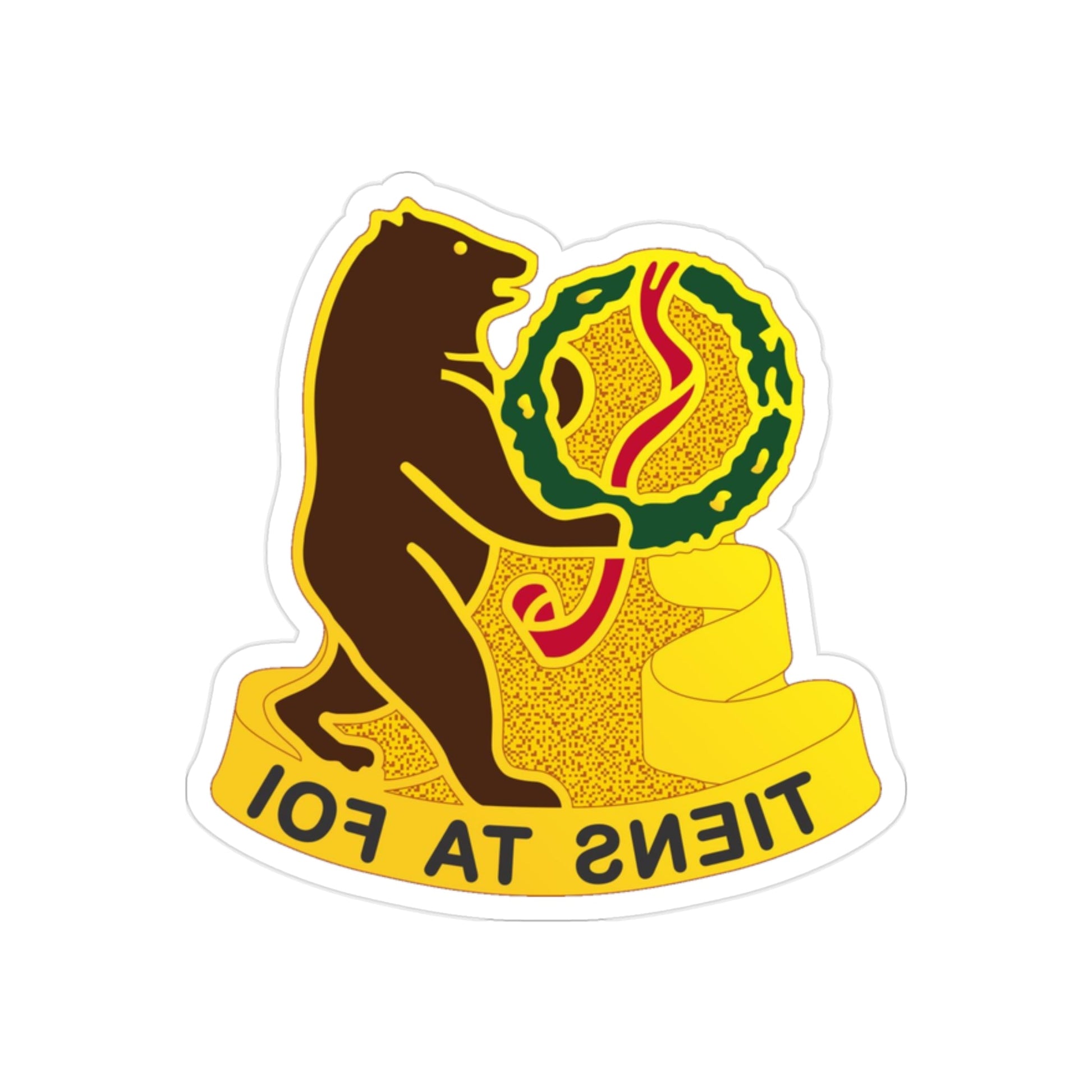 321 Cavalry Regiment (U.S. Army) REVERSE PRINT Transparent STICKER-2 Inch-The Sticker Space