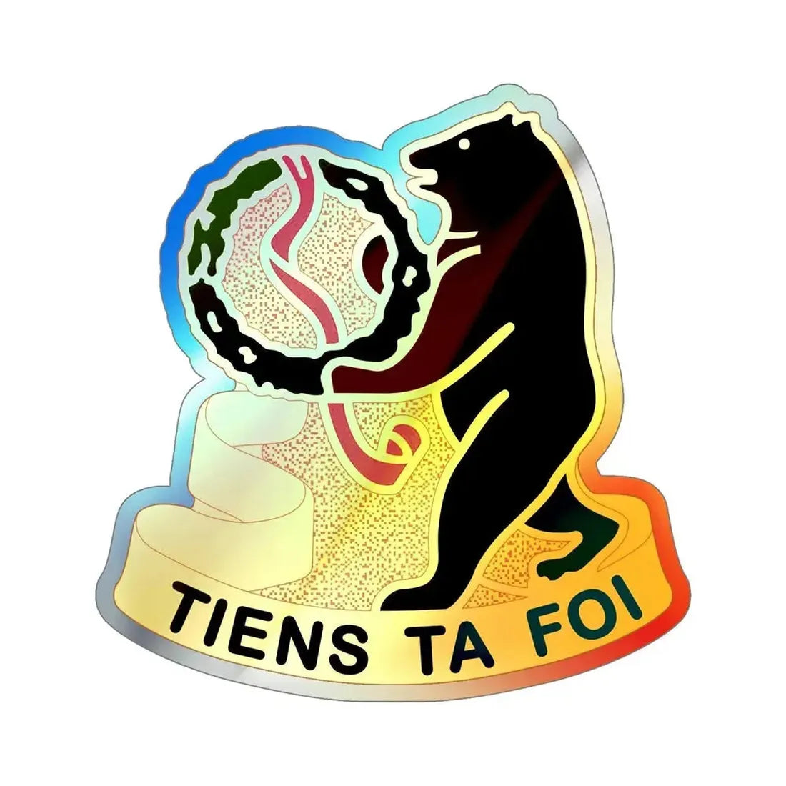 321 Cavalry Regiment (U.S. Army) Holographic STICKER Die-Cut Vinyl Decal - The Sticker Space