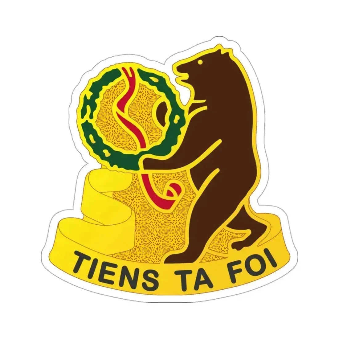 321 Cavalry Regiment (U.S. Army) STICKER Vinyl Die-Cut Decal 3 Inch - The Sticker Space