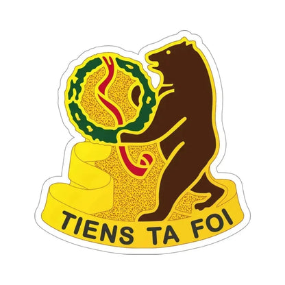 321 Cavalry Regiment (U.S. Army) STICKER Vinyl Die-Cut Decal 4 Inch - The Sticker Space