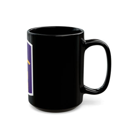 321 Civil Affairs Brigade (U.S. Army) Black Coffee Mug-The Sticker Space