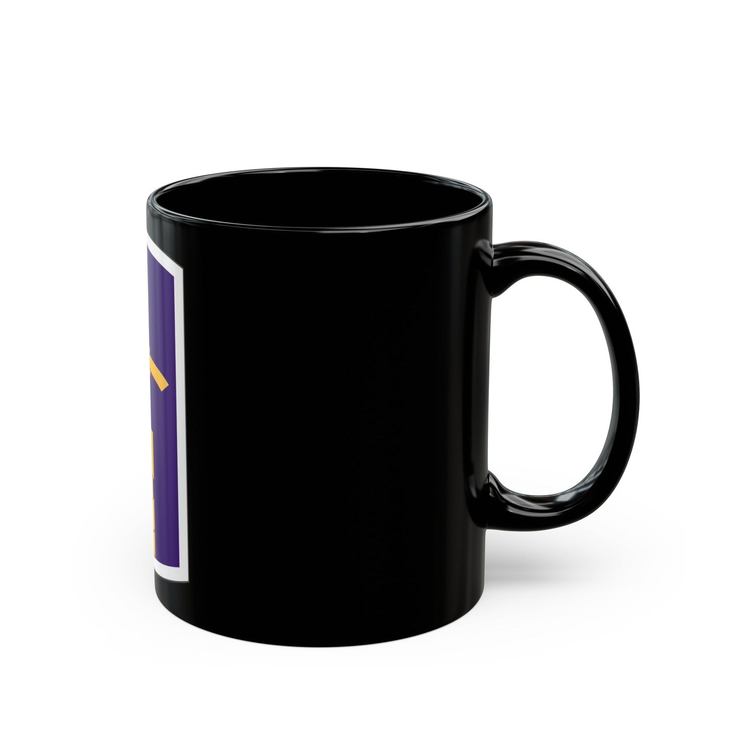 321 Civil Affairs Brigade (U.S. Army) Black Coffee Mug-The Sticker Space