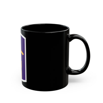 321 Civil Affairs Brigade (U.S. Army) Black Coffee Mug-The Sticker Space