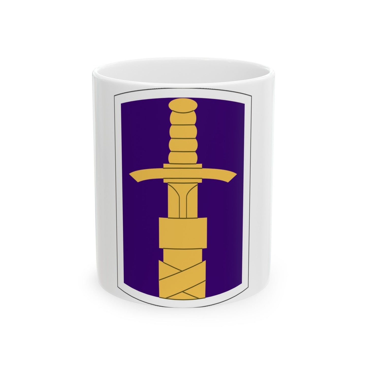 321 Civil Affairs Brigade (U.S. Army) White Coffee Mug-11oz-The Sticker Space