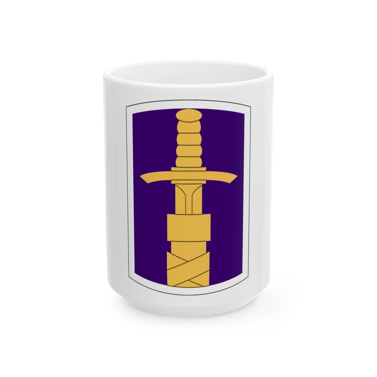 321 Civil Affairs Brigade (U.S. Army) White Coffee Mug-15oz-The Sticker Space