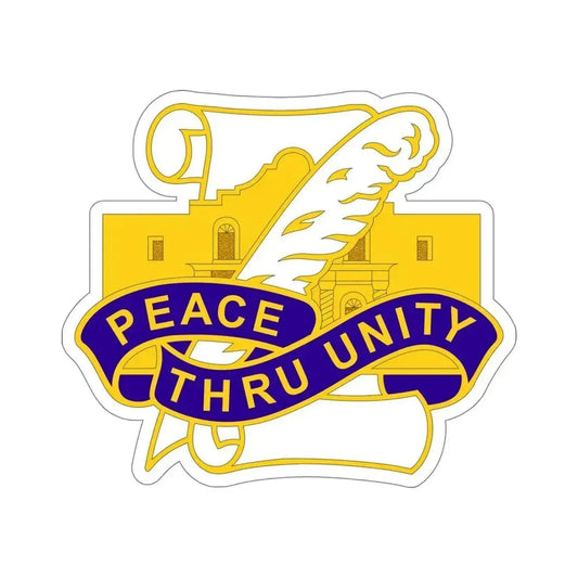 321 Civil Affairs Brigade v2 (U.S. Army) STICKER Vinyl Die-Cut Decal 6 Inch - The Sticker Space