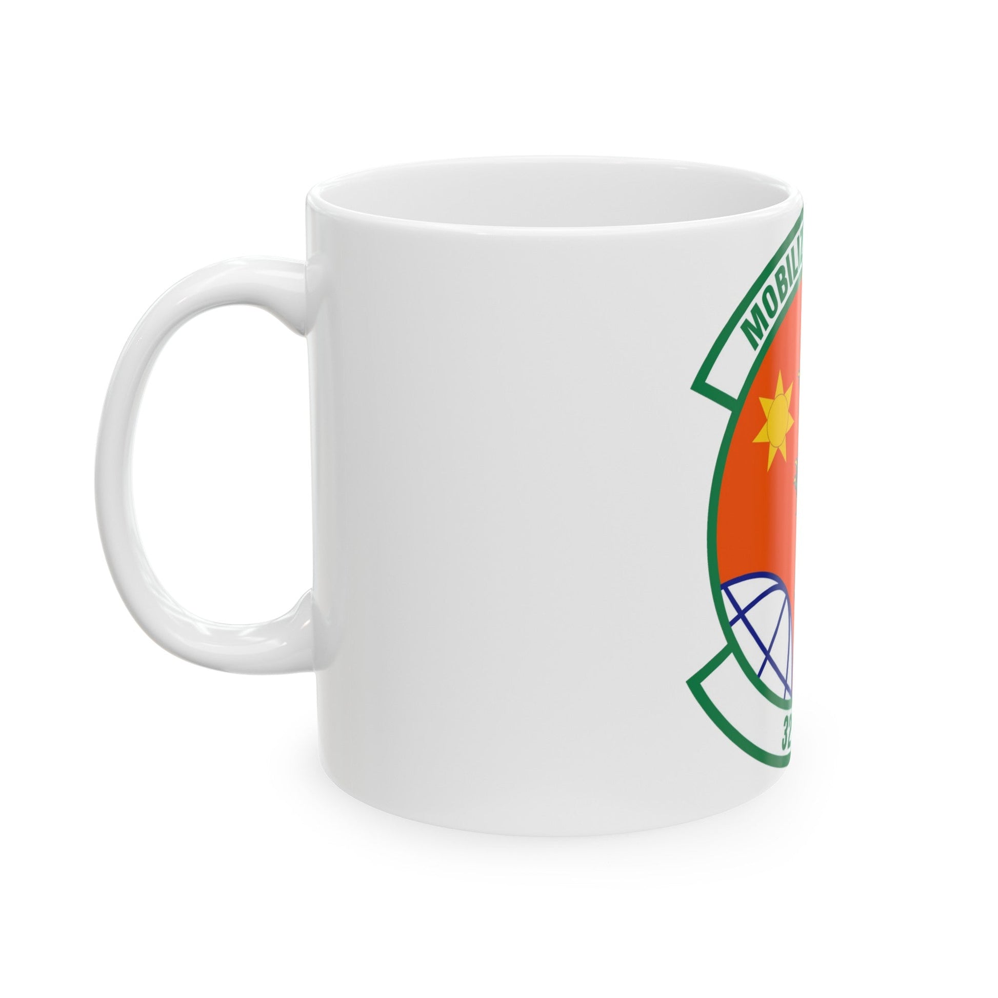 321 Contingency Response Squadron AMC (U.S. Air Force) White Coffee Mug-The Sticker Space
