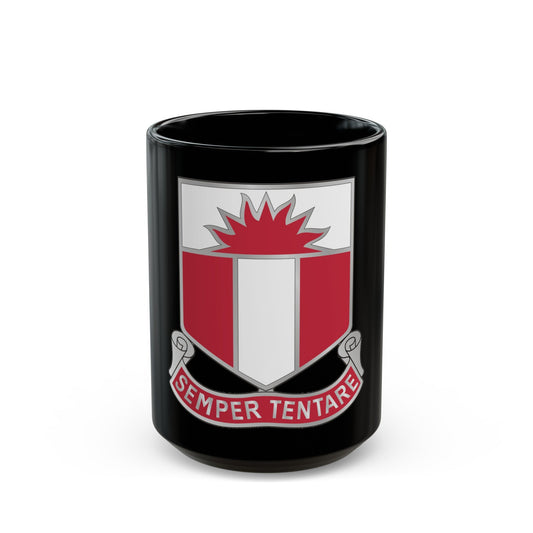 321 Engineer Battalion (U.S. Army) Black Coffee Mug-15oz-The Sticker Space