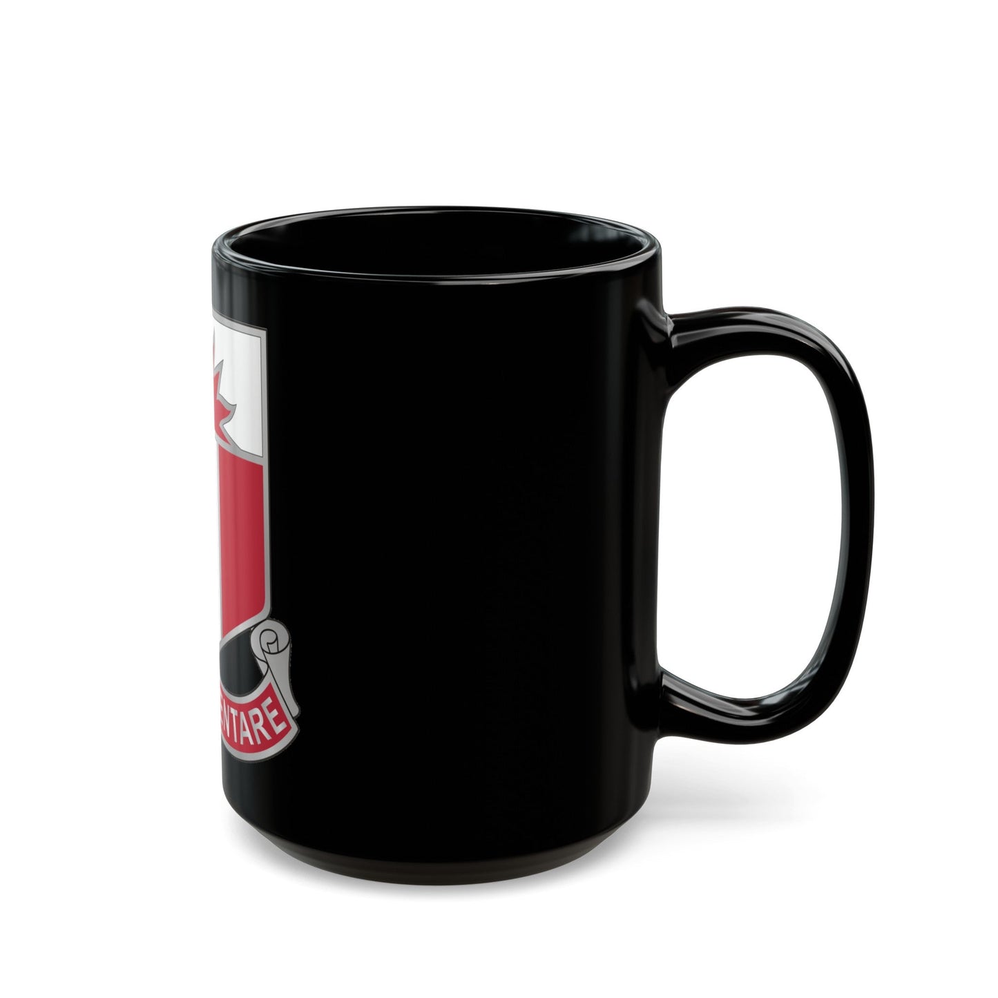 321 Engineer Battalion (U.S. Army) Black Coffee Mug-The Sticker Space