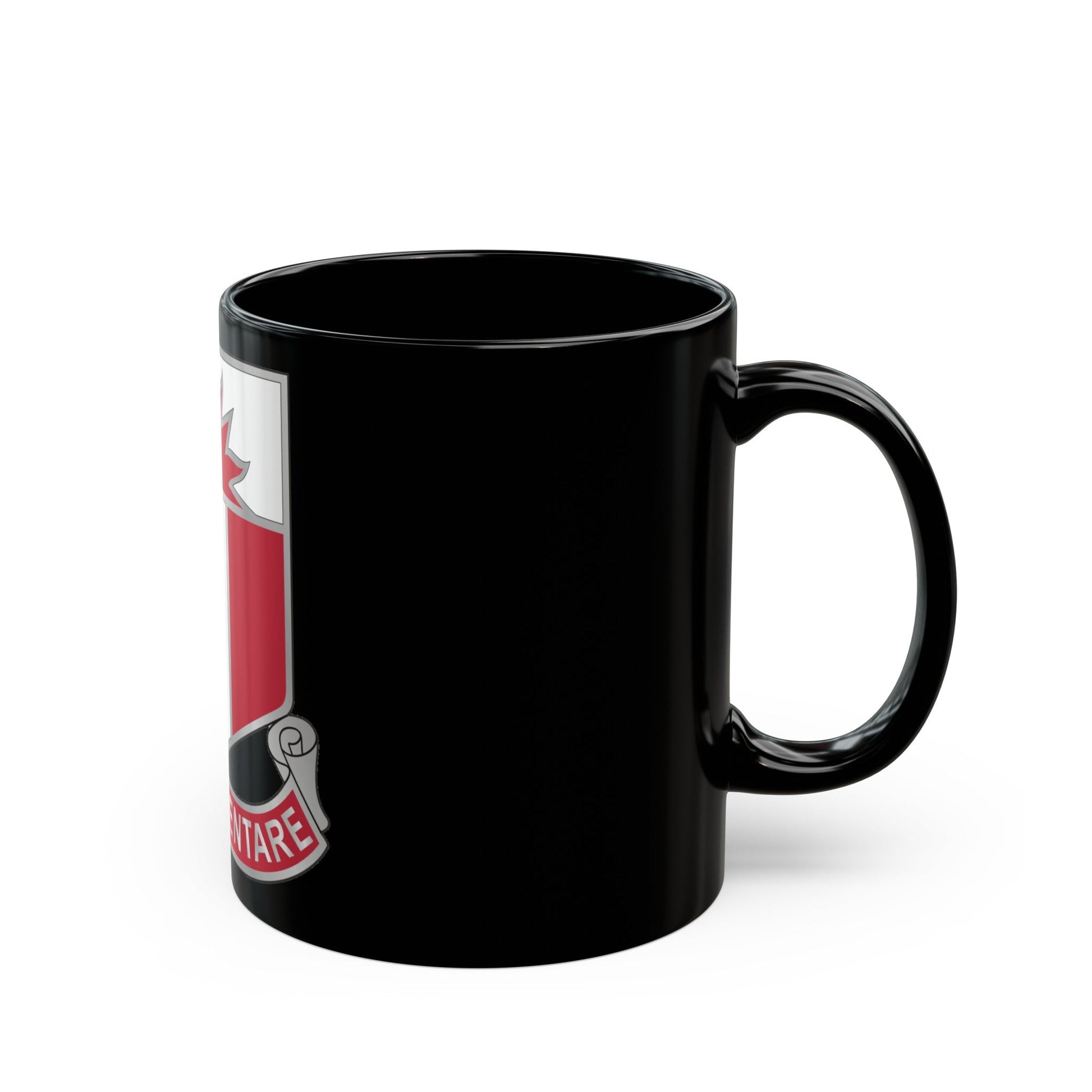 321 Engineer Battalion (U.S. Army) Black Coffee Mug-The Sticker Space