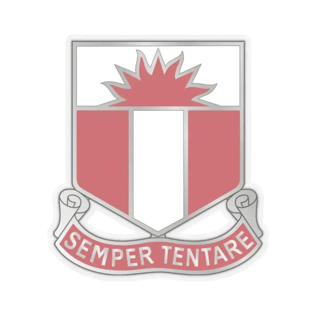 321 Engineer Battalion (U.S. Army) STICKER Vinyl Kiss-Cut Decal 2 Inch Transparent - The Sticker Space