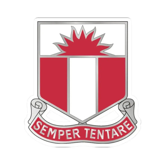 321 Engineer Battalion (U.S. Army) STICKER Vinyl Kiss-Cut Decal 2 Inch White - The Sticker Space