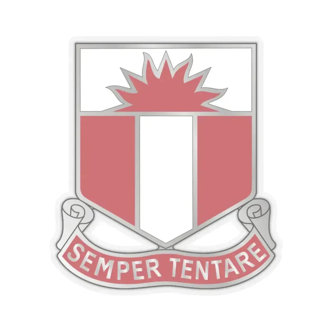 321 Engineer Battalion (U.S. Army) STICKER Vinyl Kiss-Cut Decal 3 Inch Transparent - The Sticker Space