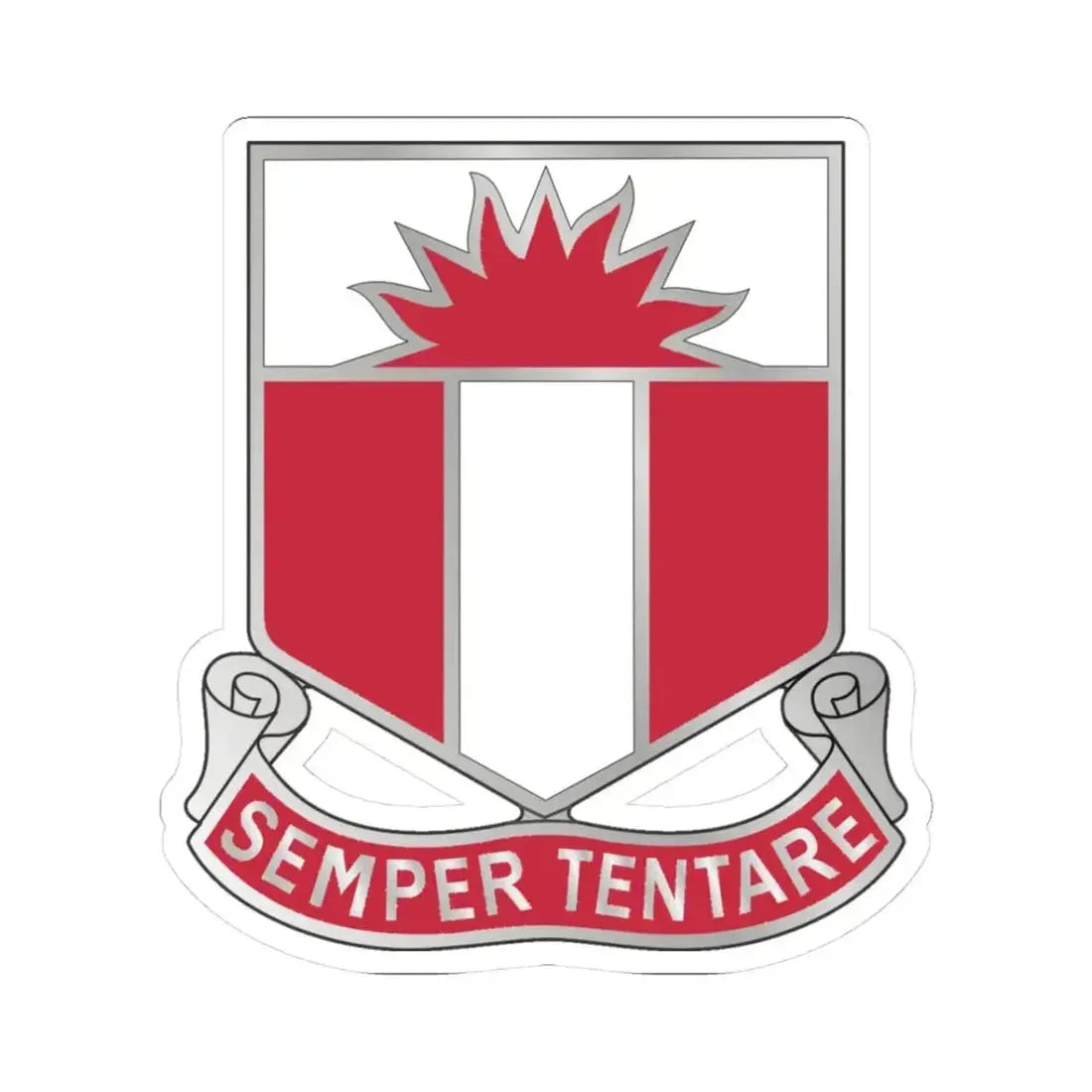 321 Engineer Battalion (U.S. Army) STICKER Vinyl Kiss-Cut Decal 3 Inch White - The Sticker Space