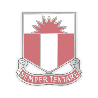 321 Engineer Battalion (U.S. Army) STICKER Vinyl Kiss-Cut Decal 4 Inch Transparent - The Sticker Space