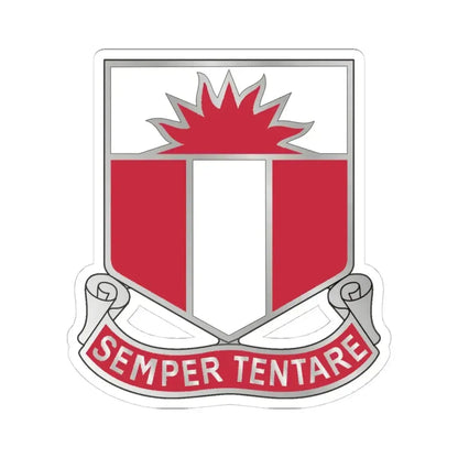 321 Engineer Battalion (U.S. Army) STICKER Vinyl Kiss-Cut Decal 4 Inch White - The Sticker Space