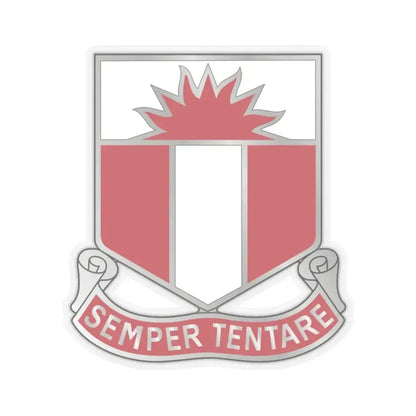 321 Engineer Battalion (U.S. Army) STICKER Vinyl Kiss-Cut Decal 6 Inch Transparent - The Sticker Space