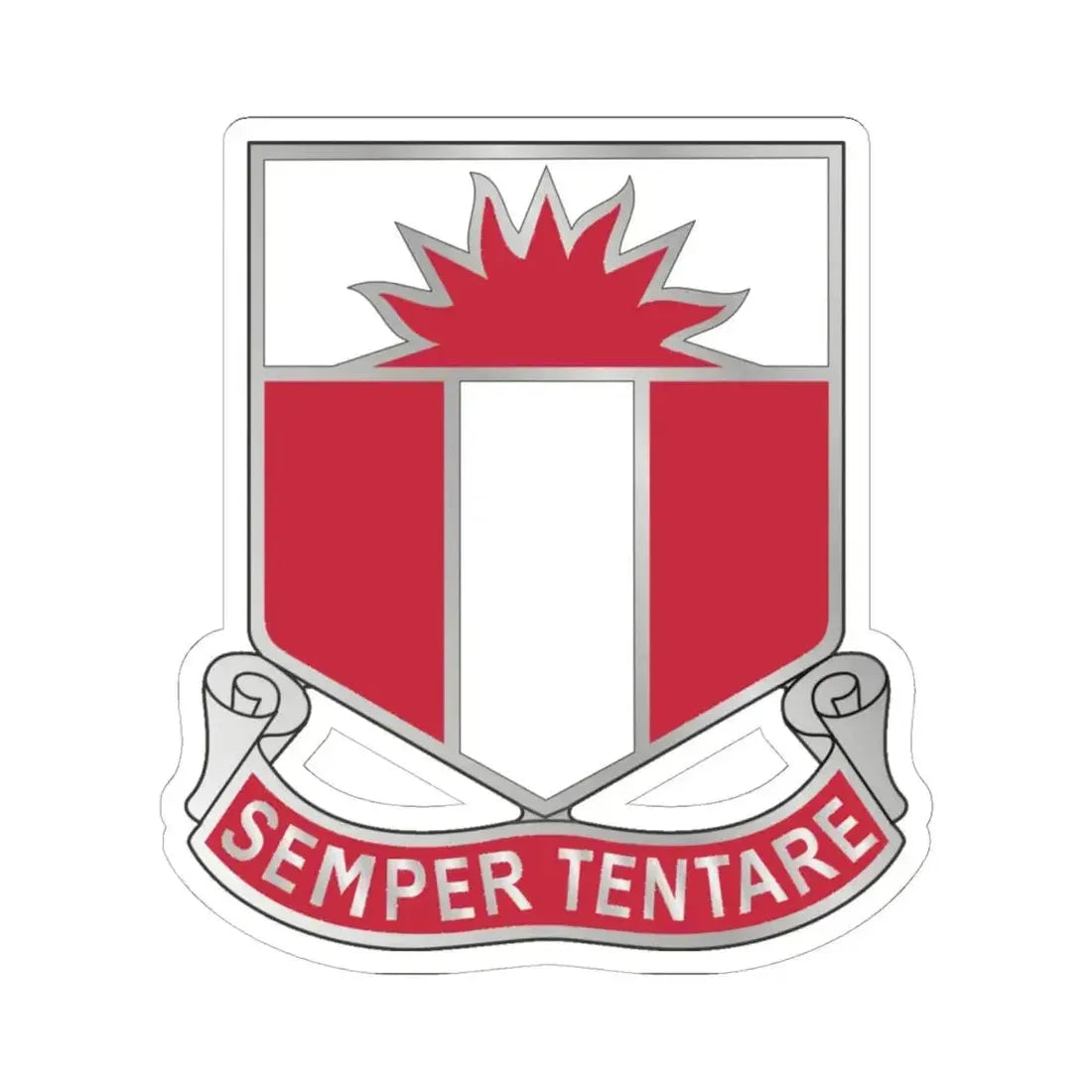 321 Engineer Battalion (U.S. Army) STICKER Vinyl Kiss-Cut Decal 6 Inch White - The Sticker Space