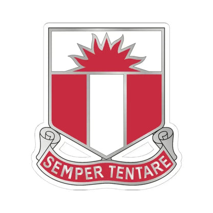 321 Engineer Battalion (U.S. Army) STICKER Vinyl Kiss-Cut Decal 6 Inch White - The Sticker Space