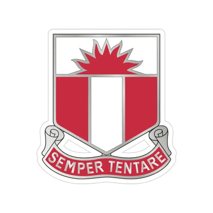 321 Engineer Battalion (U.S. Army) Transparent STICKER Die-Cut Vinyl Decal - The Sticker Space