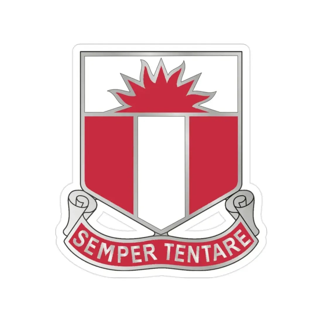 321 Engineer Battalion (U.S. Army) Transparent STICKER Die-Cut Vinyl Decal - The Sticker Space
