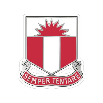 321 Engineer Battalion (U.S. Army) Transparent STICKER Die-Cut Vinyl Decal - The Sticker Space