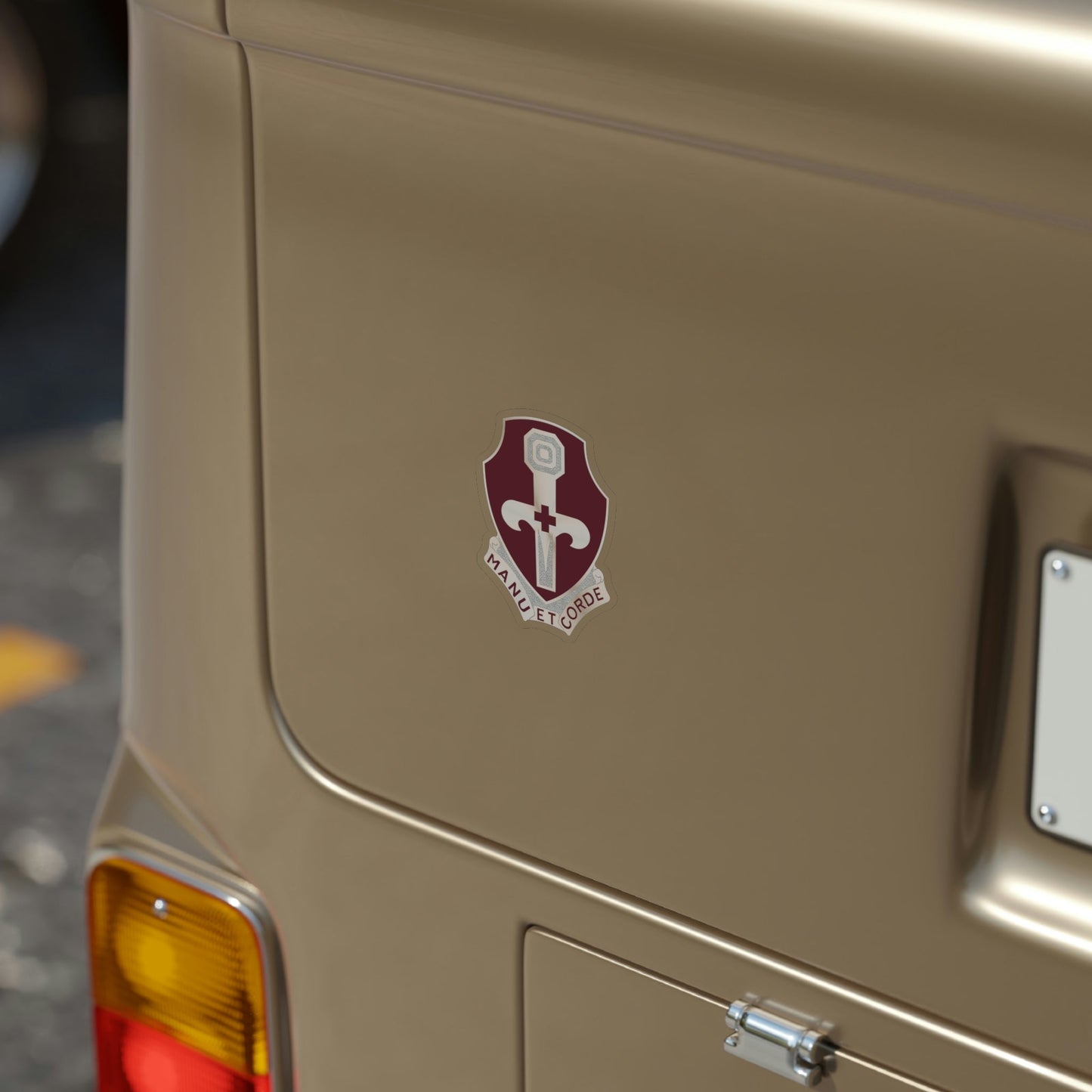 321 Medical Battalion (U.S. Army) Transparent STICKER Die-Cut Vinyl Decal-The Sticker Space