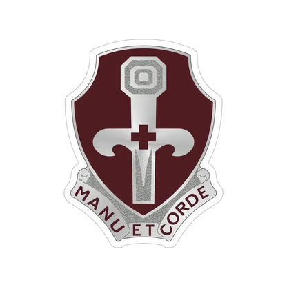 321 Medical Battalion (U.S. Army) Transparent STICKER Die-Cut Vinyl Decal - The Sticker Space