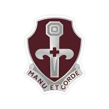 321 Medical Battalion (U.S. Army) Transparent STICKER Die-Cut Vinyl Decal - The Sticker Space