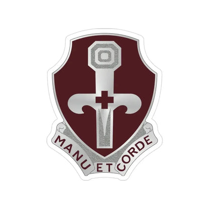 321 Medical Battalion (U.S. Army) Transparent STICKER Die-Cut Vinyl Decal - The Sticker Space