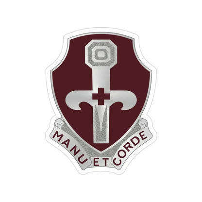 321 Medical Battalion (U.S. Army) Transparent STICKER Die-Cut Vinyl Decal - The Sticker Space