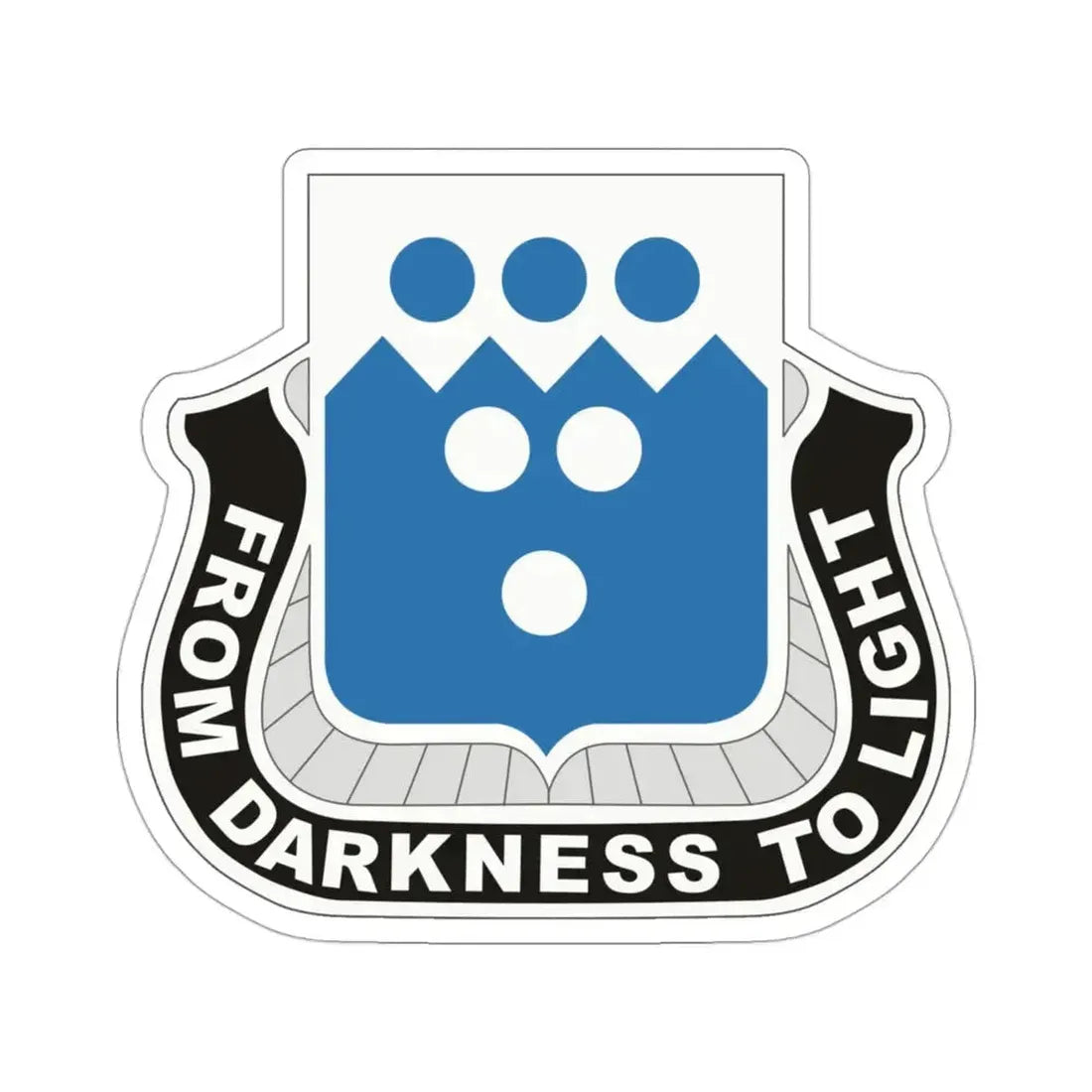 321 Military Intelligence Battalion (U.S. Army) STICKER Vinyl Die-Cut Decal 3 Inch - The Sticker Space