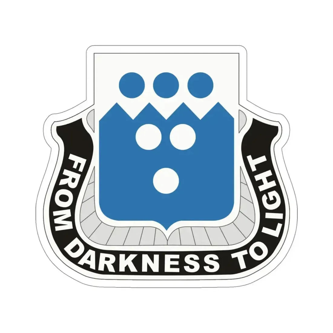 321 Military Intelligence Battalion (U.S. Army) STICKER Vinyl Die-Cut Decal 4 Inch - The Sticker Space