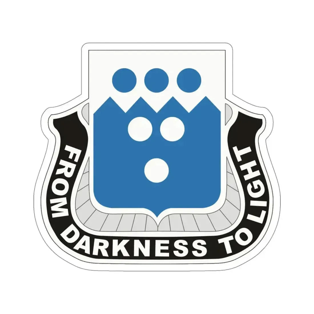 321 Military Intelligence Battalion (U.S. Army) STICKER Vinyl Die-Cut Decal 5 Inch - The Sticker Space