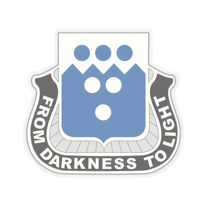 321 Military Intelligence Battalion (U.S. Army) STICKER Vinyl Kiss-Cut Decal 3 Inch Transparent - The Sticker Space