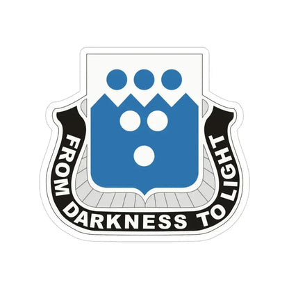 321 Military Intelligence Battalion (U.S. Army) Transparent STICKER Die-Cut Vinyl Decal 4 Inch - The Sticker Space