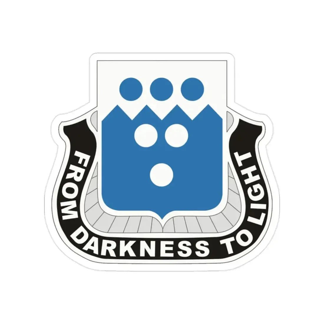 321 Military Intelligence Battalion (U.S. Army) Transparent STICKER Die-Cut Vinyl Decal - The Sticker Space