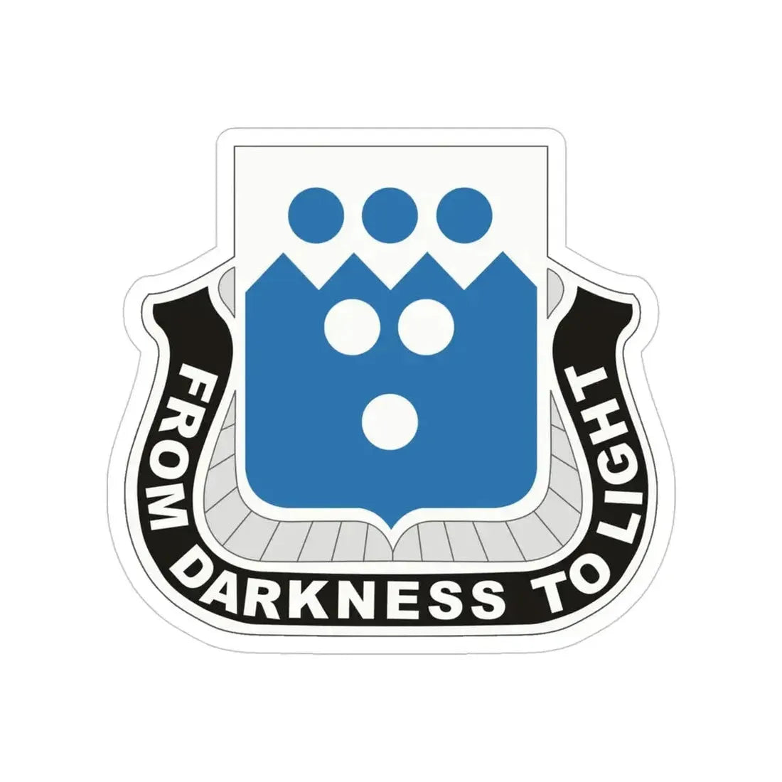 321 Military Intelligence Battalion (U.S. Army) Transparent STICKER Die-Cut Vinyl Decal - The Sticker Space