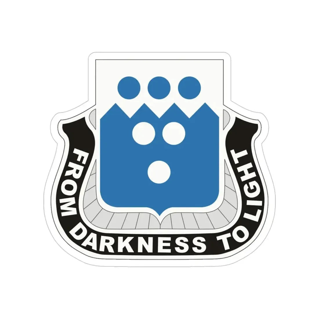 321 Military Intelligence Battalion (U.S. Army) Transparent STICKER Die-Cut Vinyl Decal - The Sticker Space